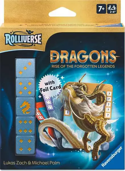Rolliverse Dragons - scatola gioco di dadi Ravensburger 2026