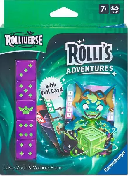 Rolliverse Rolli's Adventures - scatola gioco di dadi Ravensburger 2026