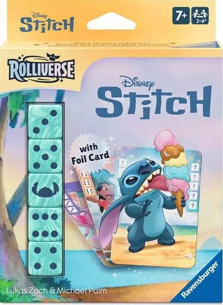 Stitch Rolliverse - scatola gioco di dadi Ravensburger 2026